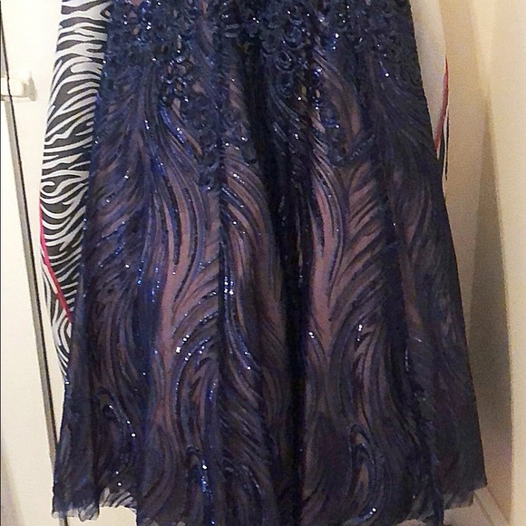 Strapless pageant dress by Blush! - Picture 3 of 8